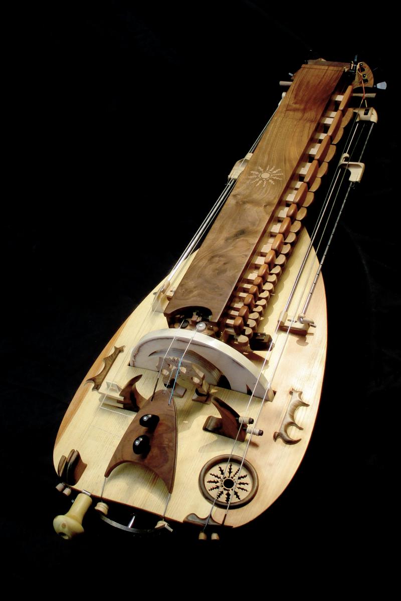hurdy gurdy vielle à roue alto albus draco PA-19